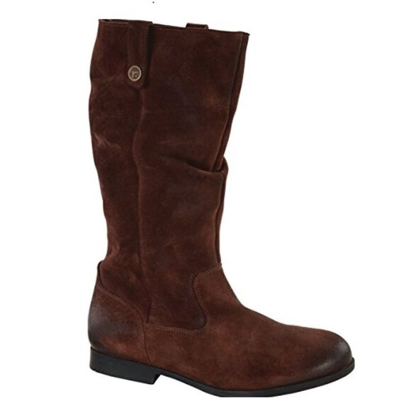 Birkenstock Sarnia High Boots, Espresso Natural Leather, 3.5 UK 36 EU Narrow 5 U - Picture 1 of 2